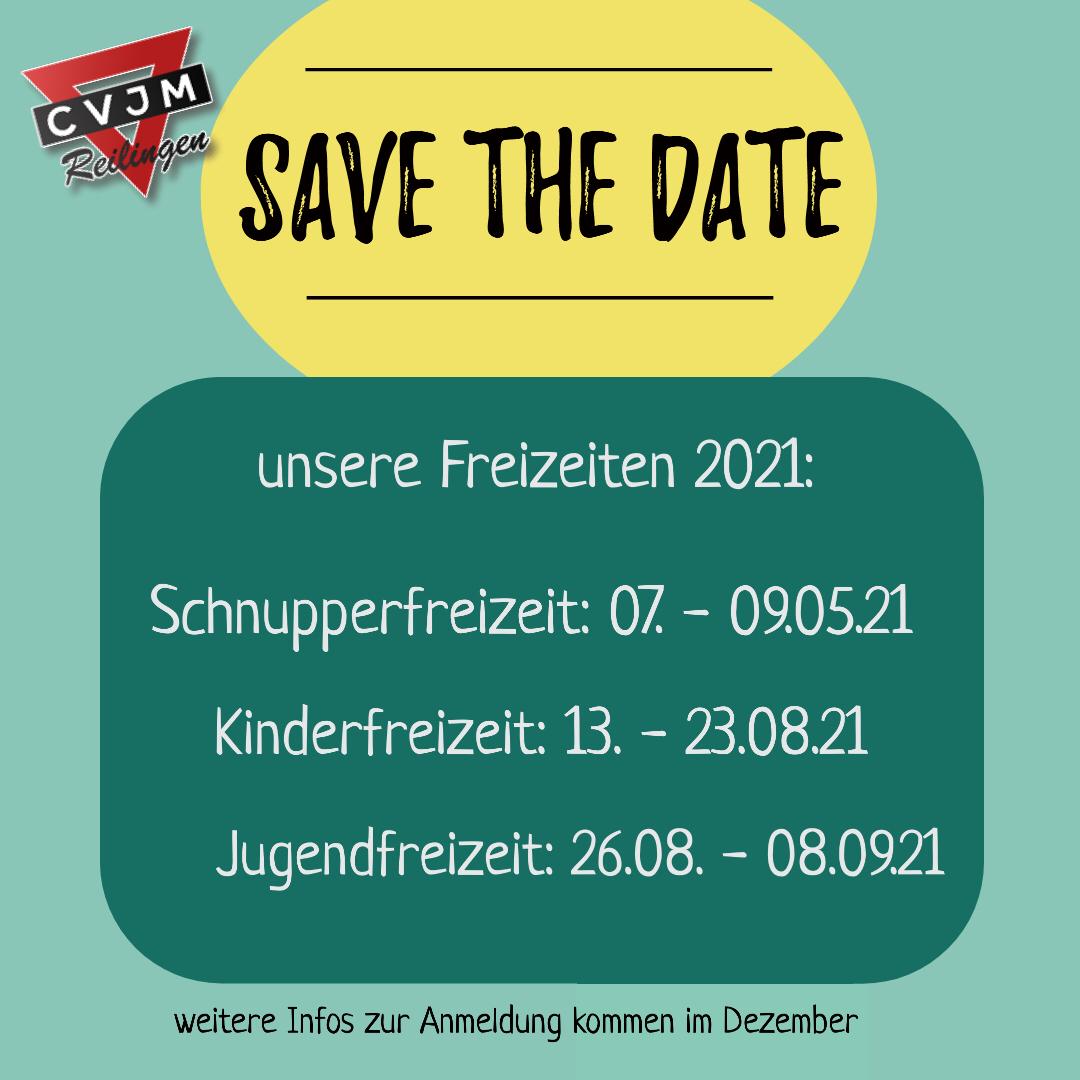 Freizeittermine 2021